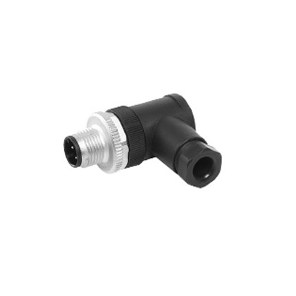 M12 圓形連接器 現(xiàn)場接線 螺釘壓接 插針90° 插孔90°