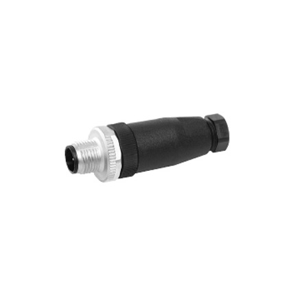 M12 圓形連接器 現(xiàn)場接線 螺釘壓接 插針90° 插孔90°
