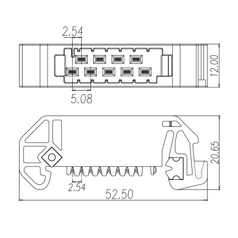 總線板配件 轉(zhuǎn)接插座 BS-210